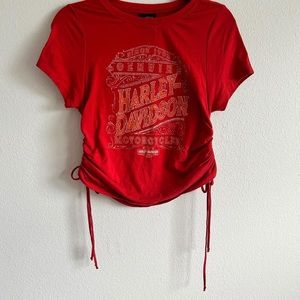 super unique harley davidson tie top☆

💫size-L
💫condition-no flaws or stains